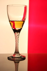 colorful wine glasses