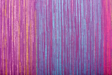Photo sur Plexiglas Poussière Colorful striped textile
