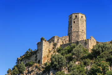 Fototapeta na wymiar The Citadel of Pocitelj in Bosnia and Herzegovina