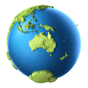 Fototapeta 3D Globe