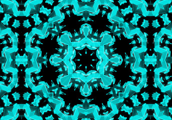 Artistic bokeh background. Soft red defocused lights