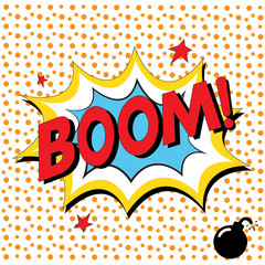 Boom - Comic Speech Bubble