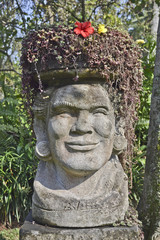 Obraz premium statua con capelli