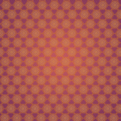 wallpaper with golden patterns on the red