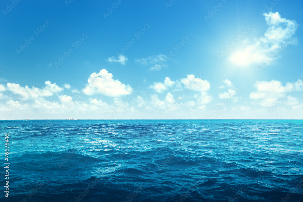 Fototapete perfect sky and ocean