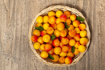 Cherry Plum. Selective focus.