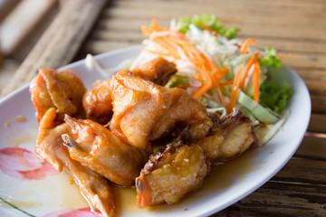 Fried chicken