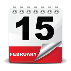 15 FEBRUARY ICON