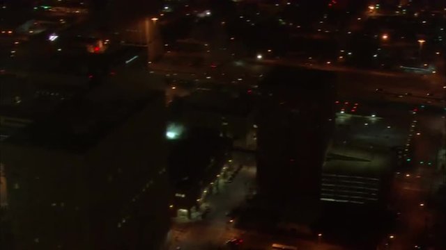 Houston Nighttime Highway