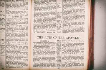 Obraz premium Scripture from the bible.