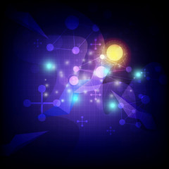 abstract astronomy illustration