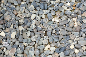 pile pebbles stone