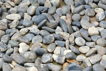 pile pebbles stone