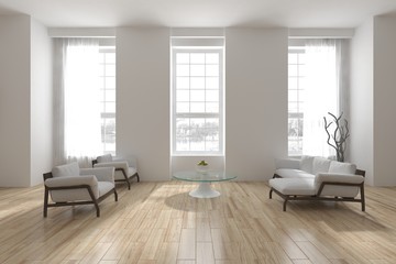 modern 3d interior design