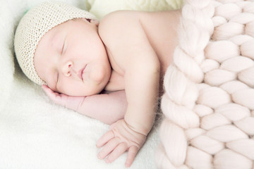 Newborn sleeping