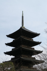 京都　東寺の五重塔