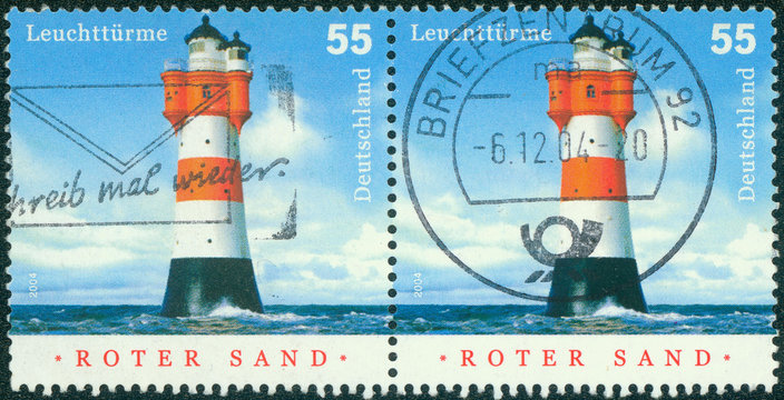 Roter Sand, Lighthouse in the Middle of the North Sea