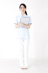 Fototapeta premium コピースペース 女性看護士
