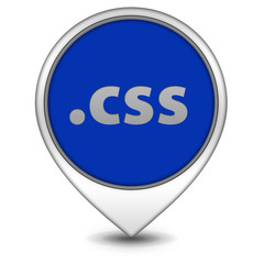 .css pointer icon on white background