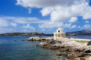 Lighthouse Fanari in Argostoli, Kefalonia