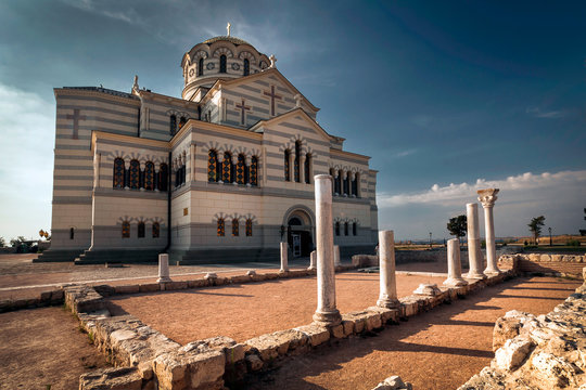 The main cathedral of Chersonesos in Crimea