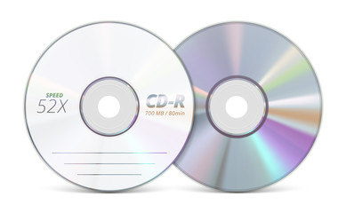 Disque compact vectoriel 1