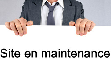 Site en maintenance