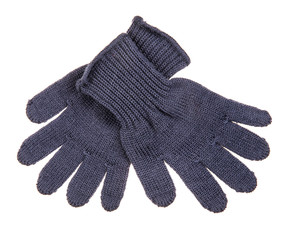 knitted woolen baby gloves