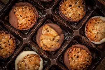 Collection of tasty cookies.