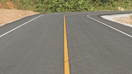 Fototapeta premium New road