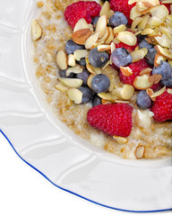 Steel Cut Oats, Berries, and Nuts