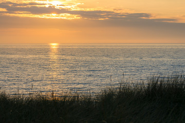 Sonnenuntergang über der Ostsee/Darßer Ort