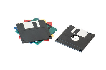 mixed floppy disks