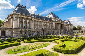 Zelfklevend Fotobehang The Royal Palace in Brussels © Sergii Figurnyi
