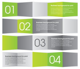 Modern green and gray design. Business background