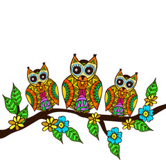 Owl pattern