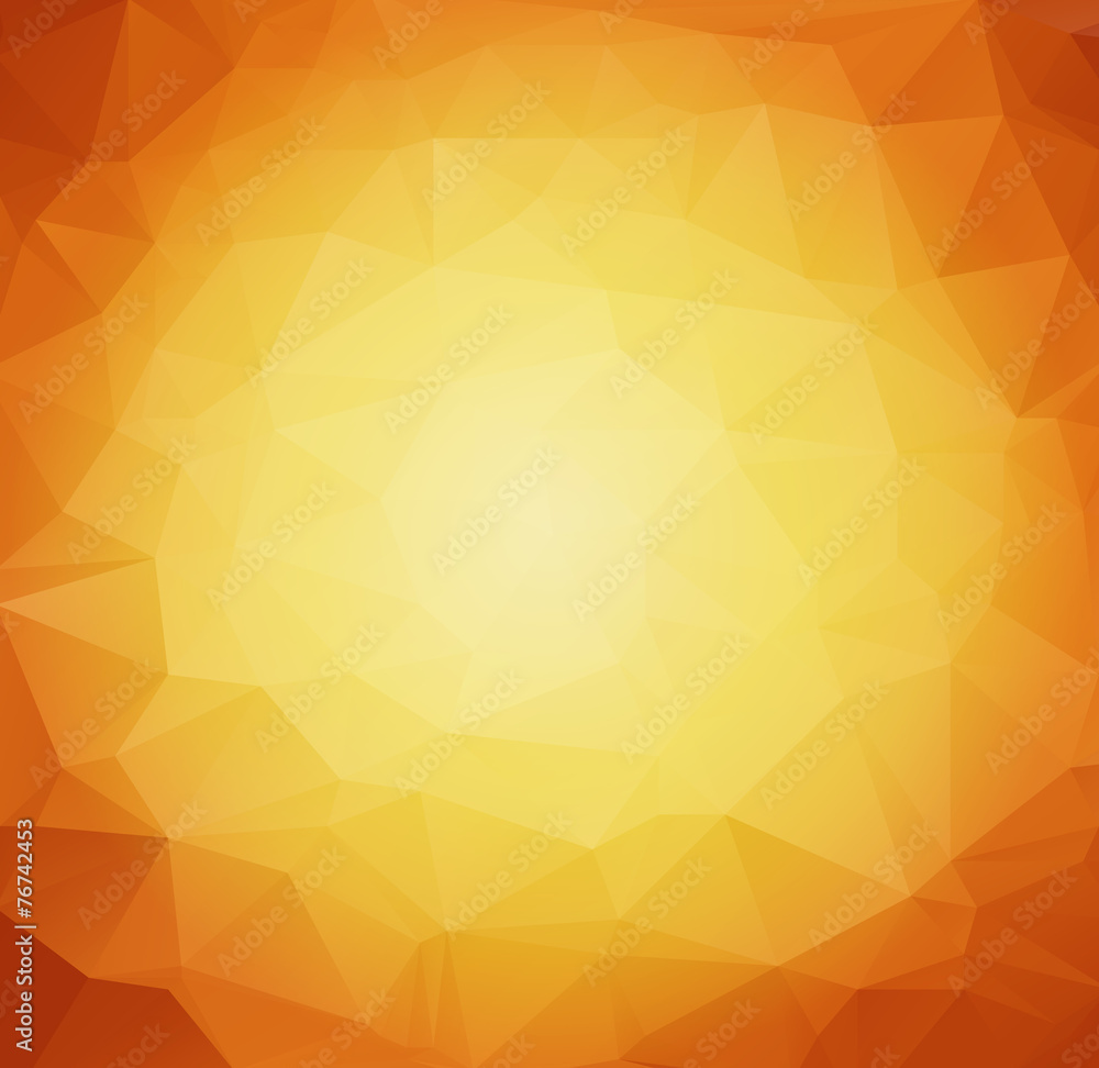 Poster Abstract retro triangle  background