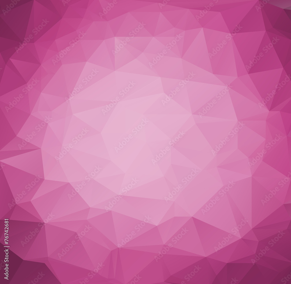 Poster abstract retro triangle background