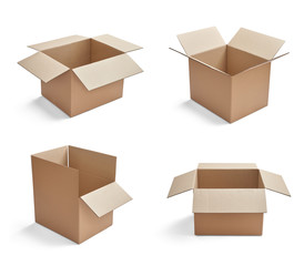 box package delivery cardboard carton