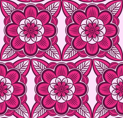 Floral ornament, vector illustration