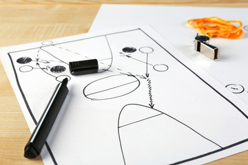 Scheme basketball game