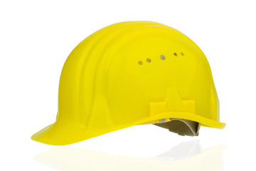 Gelber Industrieschutzhelm