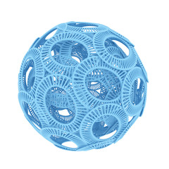 Coccolithophoriden - 3d Render