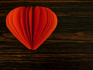 heart from paper