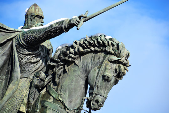 estatua de el cid campeador en burgos