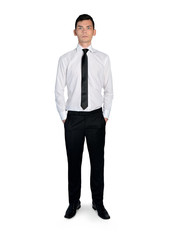 Fototapeta premium Business man looking camera
