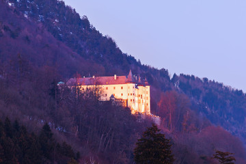 Fototapeta na wymiar Tratzberg Castle - Tyrol Austria