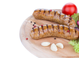 Pork sausages