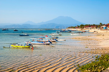 Paradise beach at Nusa Lembongan, Indonesia