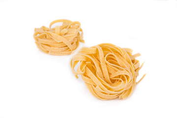 Dry tagliatelle nest.